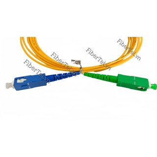 Dây nhảy quang SC / APC - SC / UPC single mode simplex 2.0 3m