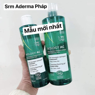 Sữa rửa mặt dịu nhẹ ader.ma pháp 200ml-400ml