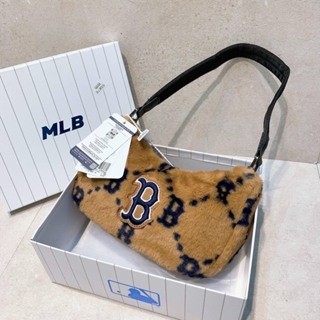 Túi kẹp nách lông MLB Diamond Monogram chất liệu cao cấp