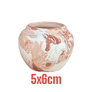 Chậu đất nung chum mini 5x6cm