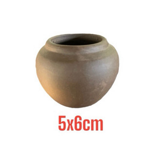 Chậu đất nung chum mini 5x6cm