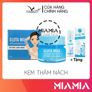 Kem thâm nách gluta milk vip white - kem giảm thâm nách, mông, cổ