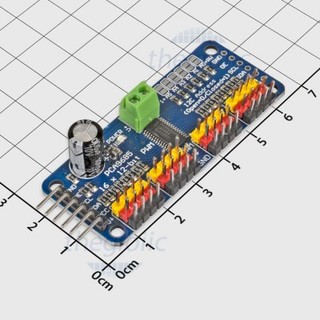 Mạch điều khiển động cơ servo pca9685 điều khiển động cơ servo 12bit pwm 16 kênh//73