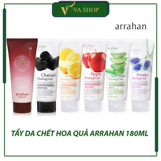 Tẩy da chết hoa quả Arahan peeling gel Hàn Quốc chiết xuất thành phần thiên nhiên dùng cho mọi làn da 180ml