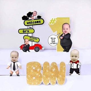 Chibi sinh nhật cho bé trai,bé gái