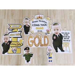 Chibi sinh nhật cho bé trai,bé gái