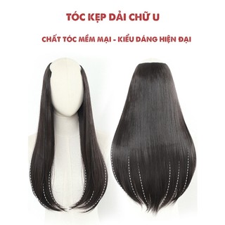 Tóc Giả Kẹp Dải Thẳng, Tóc Kẹp Thẳng Cao Cấp