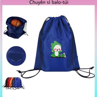 Balo vải dù dây rút 2 lớp chống nước phong cách thể thao