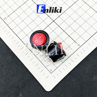 Công tắc bập bênh tròn 6a 250v 3p kcd1-105