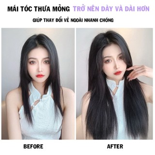 Tóc Giả Kẹp Dải Thẳng, Tóc Kẹp Thẳng Cao Cấp
