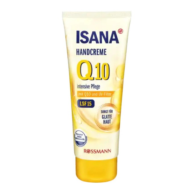 Kem Dưỡng Da Tay Chống Lão Hóa Isana Q10 Chống Nắng SPF10 - Hàng Đức