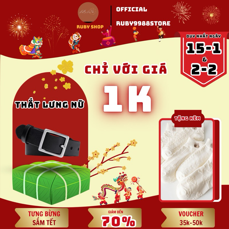 Thắt Lưng Da Nữ Bản Nhỏ ? Sale Giá Gốc Chỉ 1 Ngày? Phong Cách Cá Tính , Dễ Phối Với Chân Váy , Phụ Kiện Siêu Đẹp