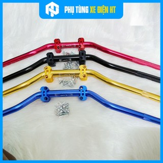 Ghi Đông Trung Quốc + Cùm nâng CNC_Ghi đông china rizoma 28mm hàng loại 1  | Phụ Tùng Xe Điện HT