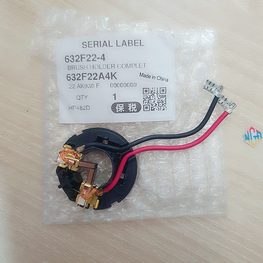 Ổ than máy khoan pin Makita DHP482-DDF482-XFD10-XPH10 (632F22-4)