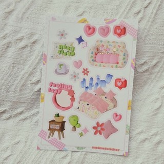 Bedroom 3D Sticker Set - Meimei Sticker