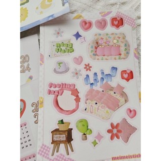 Bedroom 3D Sticker Set - Meimei Sticker