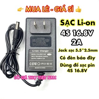 Sạc 4s 16.8v 2a có đèn báo đầy