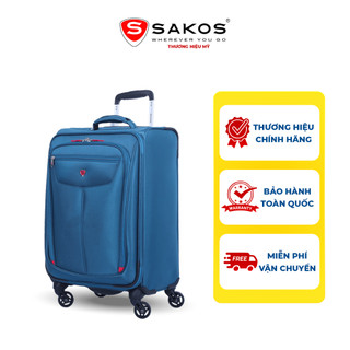 Vali Kéo Vải Du Lịch SAKOS WINNER 4.5 - Size XS (18inch)/ Xách Tay (Cabin) - Khóa TSA - Chống Thấm, Trượt Nước