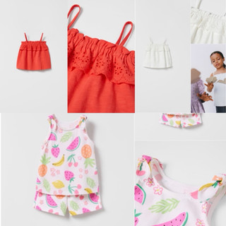 [KIDDO] Áo hai dây bé gái nhãn hiệu Zara, Authentics 100% siêu đáng yêu ạ ❤️
