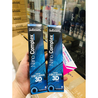 Thuốc nhuộm tóc siêu dưỡng Collagen Nano Complex Lavox 100ml (Khách chọn màu theo bảng màu kèm bài đăng)