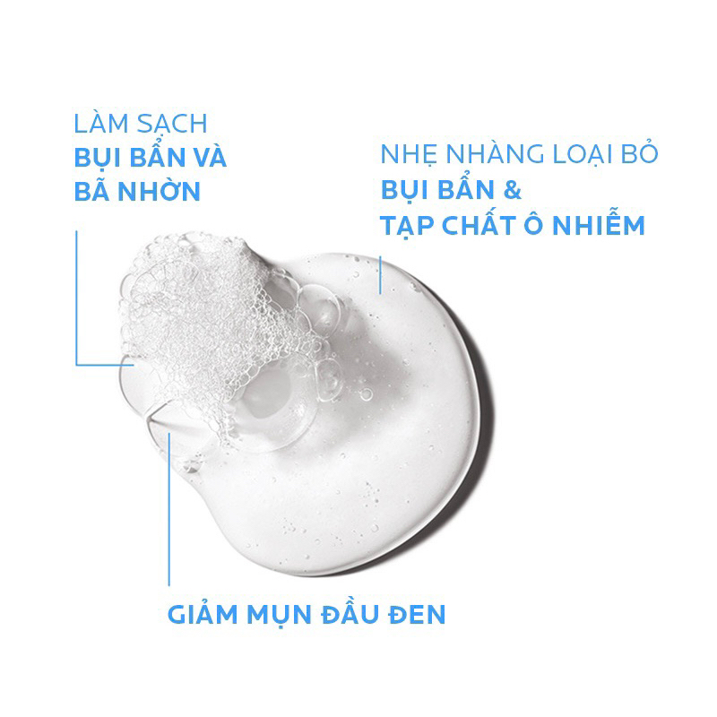 Gel Rửa Mặt La Roche-Posay Dành Cho Da Dầu, Nhạy Cảm