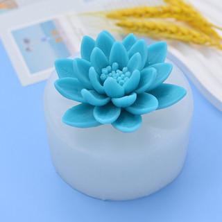 Khuôn slicon 4D tạo hình hoa súng