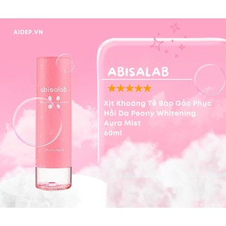 Xịt Khoáng Phục Hồi Da Abisalab Mẫu Mới 60ml
