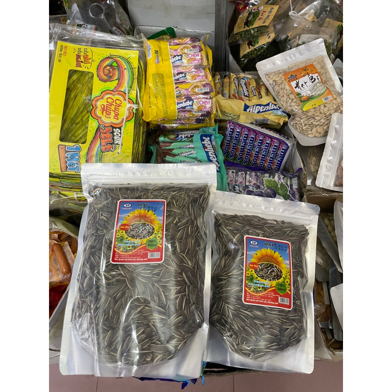 Hạt hướng dương vị dừa, nguyên vị, hướng dương tẩm vị hạt to đều, chắc mẩy