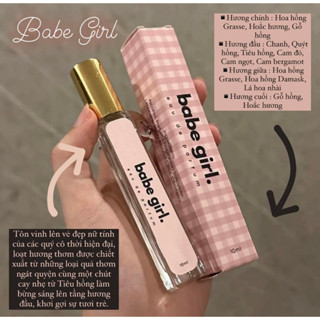 Nước hoa chiết 10ml Babe girl, baby girl ngọt ngào nữ tính