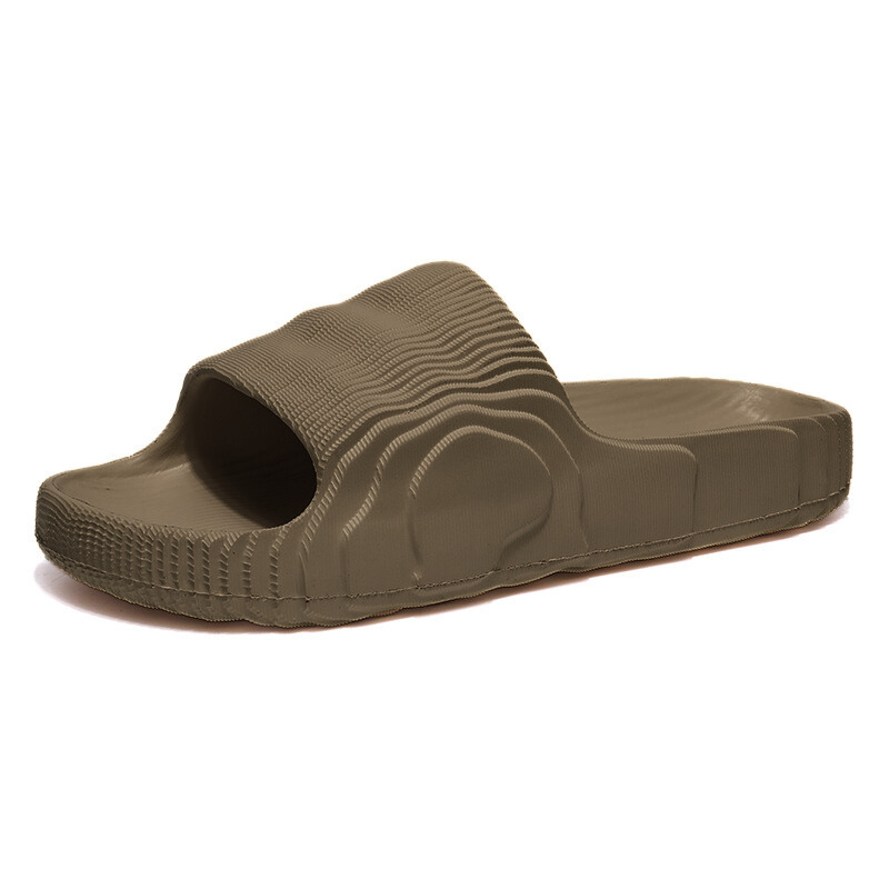 Dép quai ngang Adilettee đế bánh mì có size nam và nữ nhựa đúc nguyên khối bền đẹp nhẹ 3Fashion - 3263