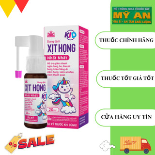 DUNG DỊCH XỊT HỌNG NHẤT NHẤT