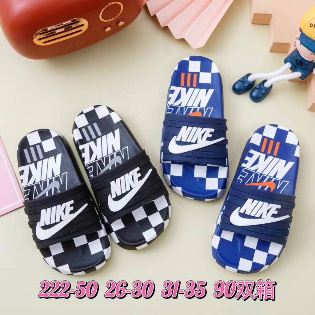 Dép lê siêu nhẹ cho bé siêu xinh chữ NI Ke size 26-35