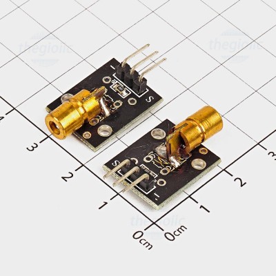 [3 Cái]- KY-008 Module Cảm Biến Phát Lazer 650nm