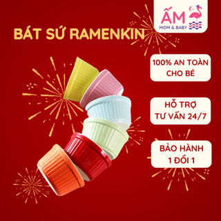 Bát Sứ Ăn Dặm Cho Bé Ramenkin Nhật Bản Ấm Baby Kiểu Nhật Cao Cấp Chịu Nhiệt Tốt Ấm Gift Deco