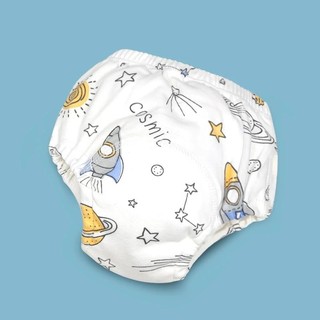 (Giặt Được) Quần Tập bỏ bỉm Cotton 6 Lớp Hoạ Tiết Xinh Xắn