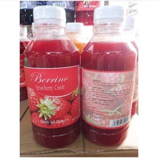 Sinh tố dâu berrino chai 1000ml