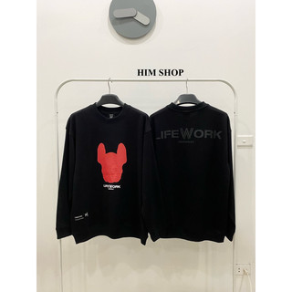 Áo sweater nỉ da cá mỏng Lifework chính hãng