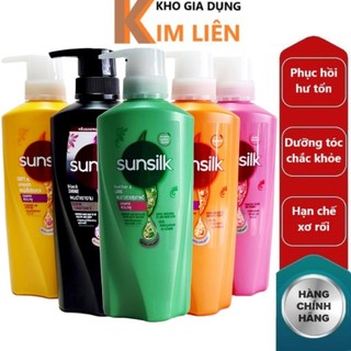 Dầu gội / dầu xả sunsilk nội địa thái lan - phục hồi hư tổn, dưỡng tóc chắc khỏe, mềm mượt óng ả
