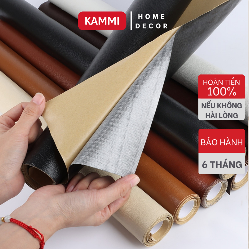 Da pu tự dính dán ghế sofa, dán nội thất
