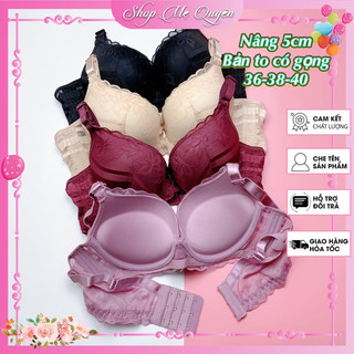 1078- Áo ngực ren chìm có gọng nâng đẩy 5cm thần thánh- mặc áo dài bao đẹp