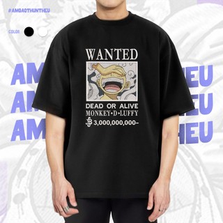 Amo | áo thun thêu | wanted luffy gear 5 | anime | one piece | unisex