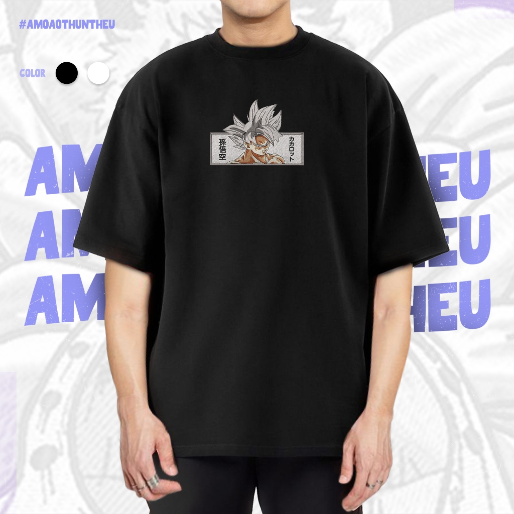AMO | Áo thun thêu SONGOKU VÔ CỰC | ANIME | SONGOKU | unisex