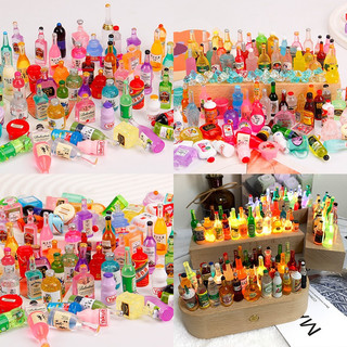 Charm chai nước, charm đồ ăn mini làm đồ handmade, DIY, đồ chơi búp bê