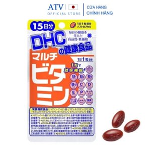 Viên uống Vitamin tổng hợp DHC bổ sung 12 loại vitamin thiết yếu gói 30