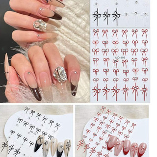Mã sticker nơ đính đá mới nhé a