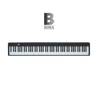 Đàn piano điện gấp gọn, Digital Foldable Piano - Bora BX-20 - Black, Travel Piano, Bluetooth, 88 phím cảm ứng lực