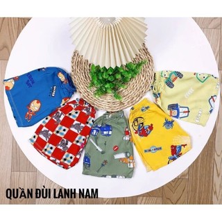 Quần Cộc Sơ Sinh Vải Lạnh Lụa Mềm Mát