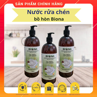 Nước rửa chén bát hữu cơ tinh chất bồ hòn nano bạc BIONA- Viện hàn lâm khoa học Việt Nam