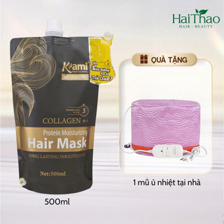 Kem hấp ủ tóc Kami siêu mượt, hương nước hoa túi 500ml