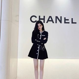 [ Bigsize 55-100kg ] Váy dạ thiết kế phong cách dịu dàng